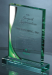 Jade Crystal on Glass Base (3 sizes) - AWA-JC57GB/SET / JC46GB/SET / JC34GB/SETS