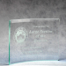 Jade Glass Crescent - AAA - Jade Glass Crescent