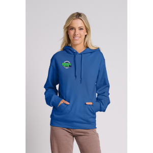 Jerzees Ultimate™ Unisex CVC Ring Spun Hooded Sweatshirt 