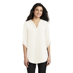 Ladies 3/4-Sleeve Tunic Blouse 