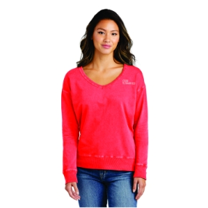 Ladies Beach Wash® V-Neck Sweatshirt 