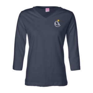 Ladies LAT 3/4 Sleeve Premium Jersey Tee 
