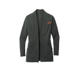 Ladies Microterry Cardigan 