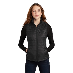 Ladies Packable Puffy Vest 