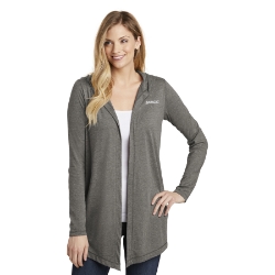 Ladies Perfect Tri Hooded Cardigan 