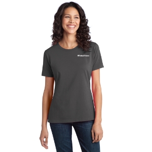 Port & Company® Ladies Ring Spun Cotton Tee 