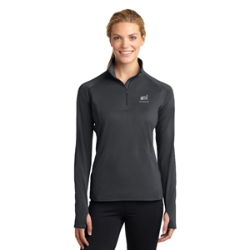 Ladies Sport-Wick Stretch 1/2-Zip Pullover 