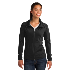 Ladies Sport-Wick® Stretch Full-Zip Jacket 