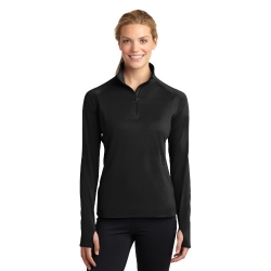Ladies Stretch 1/2-Zip Pullover 