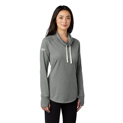 Ladies Sueded Cowl Tee 