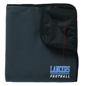 Lancers Football Fleece & Polyester Travel Blanket 
