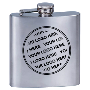 Laserable Flask - 6 Oz 