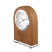 Laserable Leatherette Arch Desk Clock - AAA - Laserable Leatherette Arch Desk Clock