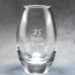Lead Crystal Barrel Vase - AAA - Lead Crystal Barrel Vase
