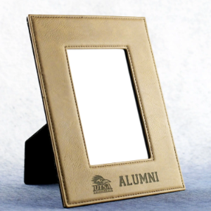 Leatherette Dark Brown Picture Frame 