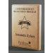 Leatherette Plaque - Light Brown - AAA - Leatherette Plaque - Light Brown