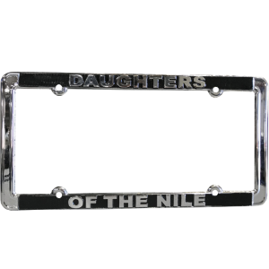 License Plate - Daughters of the Nile 