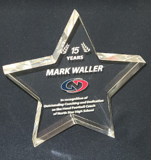 Lincoln North Star High School Coach Service Award 