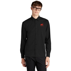 MERCER+METTLE™ Long Sleeve Stretch Woven Shirt 