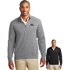 Mens Interlock 1/4 Zip Pullover 
