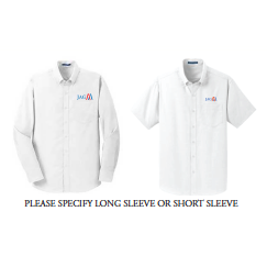 Mens White Oxford 