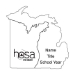 Michigan HOSA Name Badge - HSA-NB7003-MI