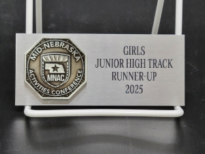 Mid-Nebraska Conference Runner-Up Plate 