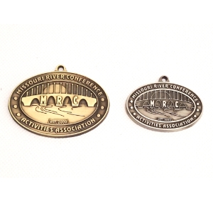 Missouri River Conference 1.75" Bronze Medal 