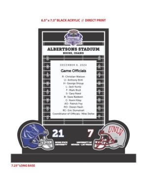 Mountain West Championship Bowl Memento 24 - Black 