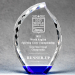 Multi-Faceted Crystal Flame With Blue Base - AAA - Multi-Faceted Crystal Flame With Blue Base