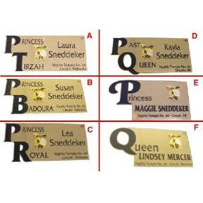 Name Badge - Officer 
