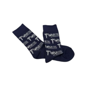 Navy HOSA Dress Socks 