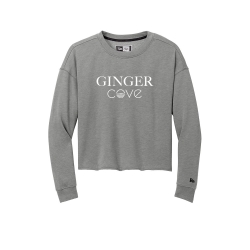 New Era® Ladies Tri-Blend Fleece Crop Crew 