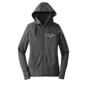 New Era Ladies Tri-Blend Fleece Full-Zip Hoodie 