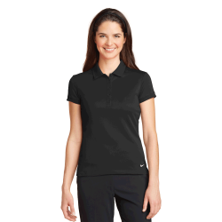 Nike Ladies Dri-FIT Solid Icon Pique Modern Fit Polo 