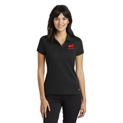 Nike Ladies Dri-FIT Solid Icon Pique Modern Fit Polo 