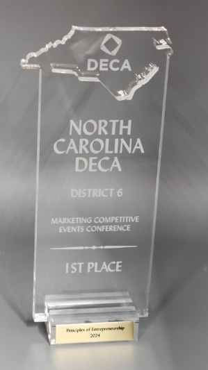 North Carolina District Awards - Clear 