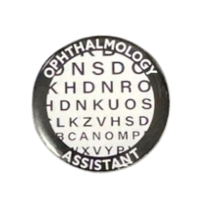 Ophthalmology Assistant Silver Pin  