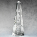 Optic Crystal Groove Obelisk - AAA - Optic Crystal Groove Obelisk
