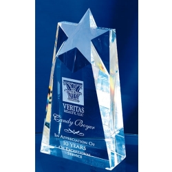 Optic Crystal Mega Star (2 Sizes) 