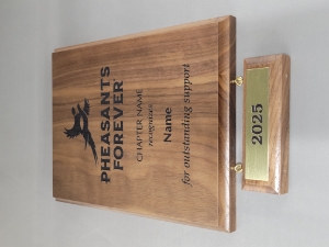 PF-130/QF-130 Sponsor Plaque with Year Bar 