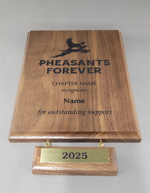 PF-130/QF-130 Sponsor Plaque with Year Bar 