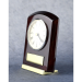 Piano Wood Arched Brass Clock - AAA - Piano Wood Arched Brass Clock