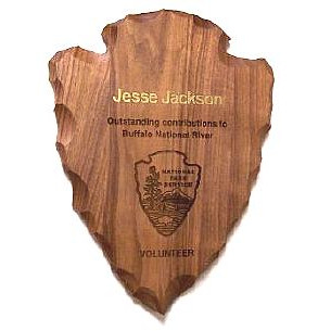 Plaque - Arrowhead, Walnut National park arrowhead plaque, national park walnut arrowhead , national park arrowhead, national park logo