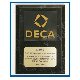 Plaque - Outstanding (Freshman, Sophomore, Junior, Senior or Alum) 