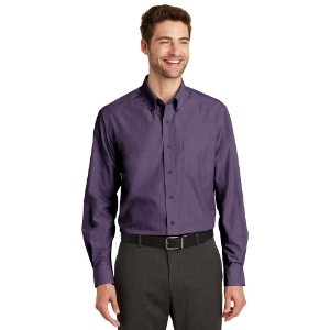 Port Authority Crosshatch Easy Care Shirt 