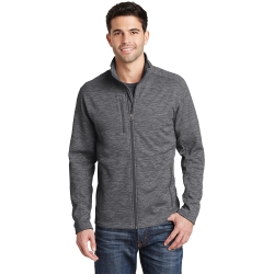 Port Authority® Digi Stripe Fleece Jacket 