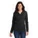 Port Authority Ladies Pinpoint Mesh 1/2-Zip - PJH-L806XS