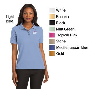 Port Authority Ladies Silk Touch Polo 