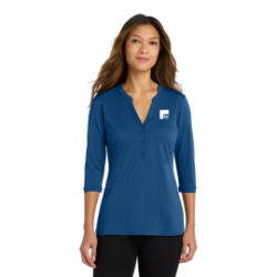 Port Authority ® Ladies UV Choice Pique Henley 